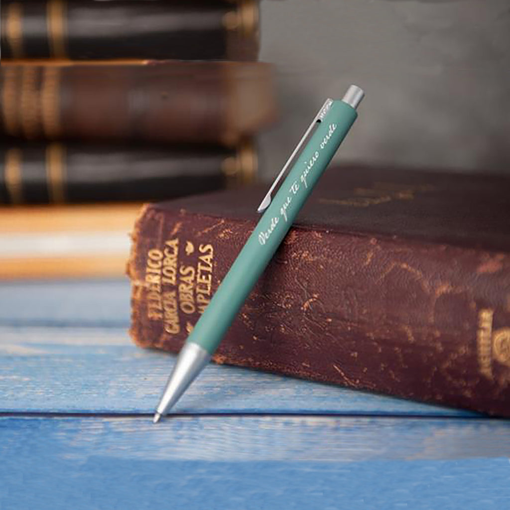 Bolígrafo "Verde que te quiero verde"