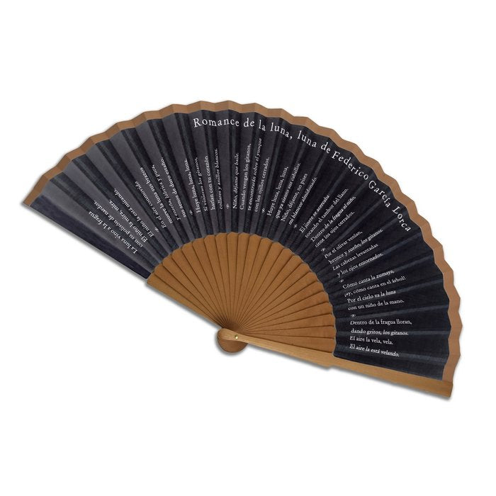Abanico "Romance de la luna, luna"