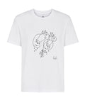 Camiseta blanca "Manos cortadas"