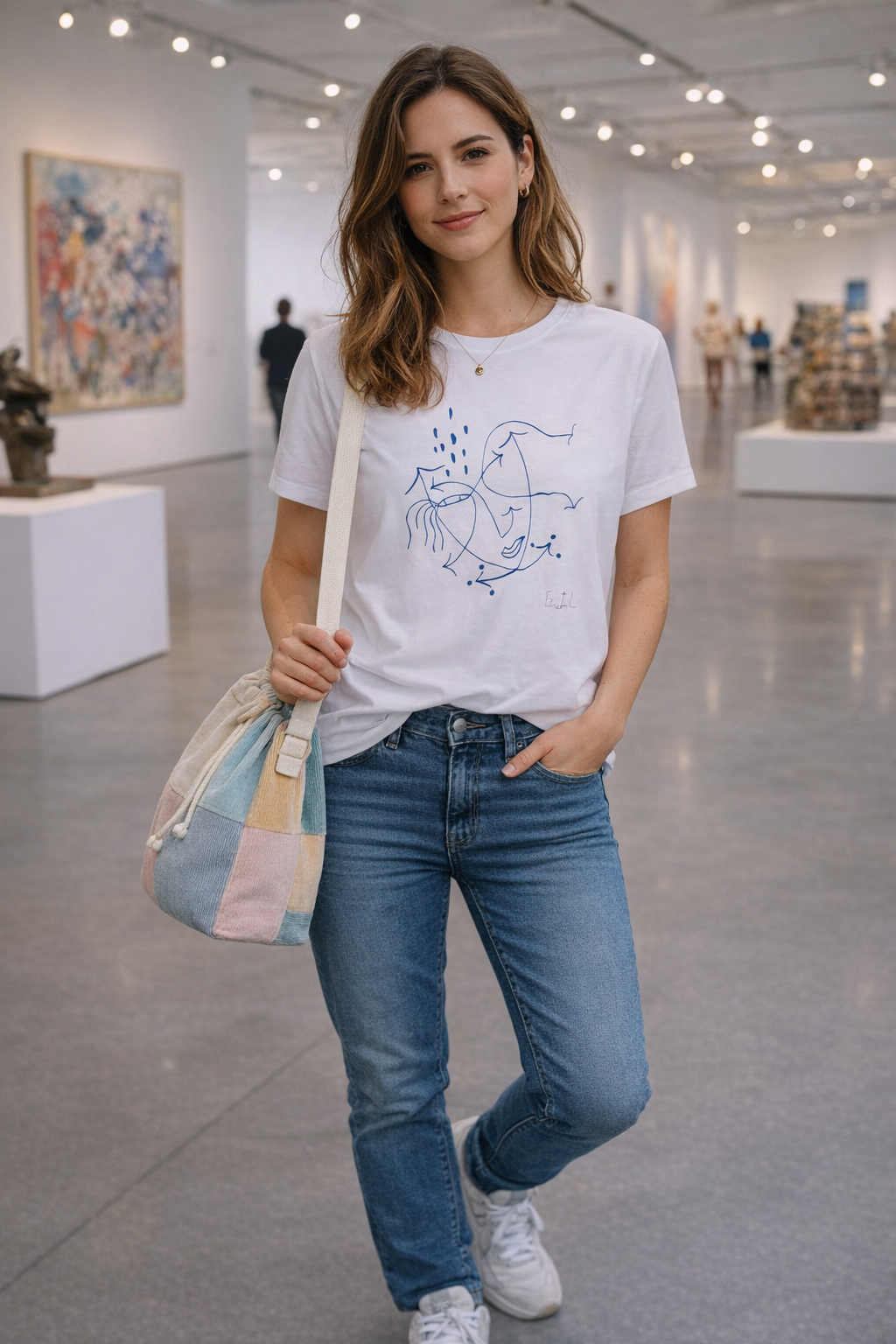 Camiseta "Rostro con flechas"